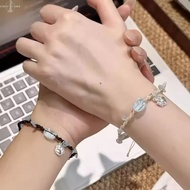1/2Pcs Cat Paw Braided Bracelet - Korean INS Style Bracelet - Couple Jewelry Gift - Jewelry Accessor