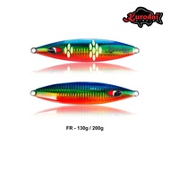 130g / 200g - Handmade Jigging Lure Kurodai Flutter Rastafari