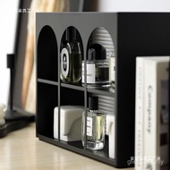 Cosmetic Cabinet Acrylic Rack Shelf Multi-Layer Arched Art Storage Rack Rack Display Rack Desktop St