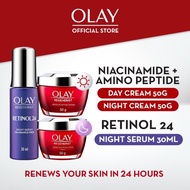 Olay Regenerist Pelembab Pagi, Retinol Serum & Moisturizer Anti Aging