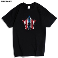 HOM HANS | Cotton Captain America T-shirt