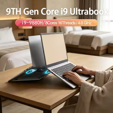 Fashion 15.6 Inch Laptop Intel Core I9-12900H/i9-10885H Windows 11 Pro 2DDR4 2M.2 SSD Ultrabook Comp