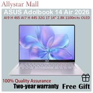 ASUS Adolbook 14 Air 2026 AI9 H 465 AI7 H 445 32G 1T 14" 2.8K 1100nits OLED