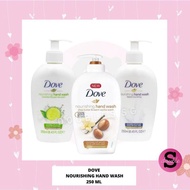Dove Hand Wash Liquid Soap Deep Nourishing Original Cucumber Green Tea Shea Butter, 250ml