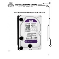 WD Purple PC 2TB HDD/ HD Hard Disk/ Internal CCTV 3.5"