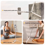 (REYBM) TT88 Overhead Tripod for Phone Desktop Bracket with Magnetic Clamp Double Cold Shoe