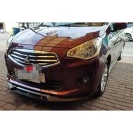 ♞Mitsubishi Mirage G4 Front Bumper Chin Diffuser Bodykits Spoiler