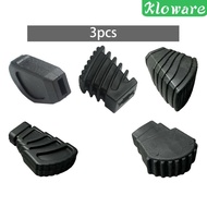 [Kloware] 3 Pieces Drum Stand Feet Drum Hardware Professional Drum Rubber Feet Replacement Drum Set 