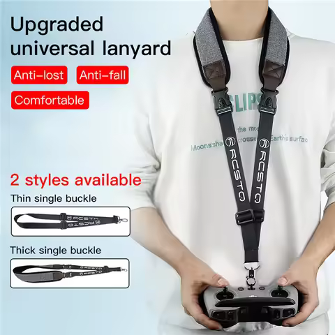 For DJI Avata FPV Combo Remote Control Hook Holder Strap Drone Neck Lanyard Safety Belt Sling Mount 