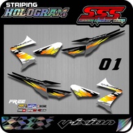 Yamaha Vixion (OVI) AB001 Hologram Striping Sticker