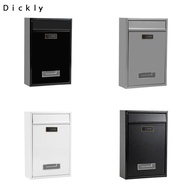 [Dickly] Combination Lock Security Mailbox Wall Mount with Parcel Drop Slot for Villa Garden Multipu
