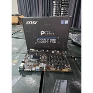 MSI B360F PRO LGA 1151 GEN 8 MOTHERBOARD/9