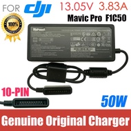 Original For DJI Mavic Pro Drone 50W Battery Charger AC Power Adapter 13.05V 3.83A 5V2A F1C50 10PIN 