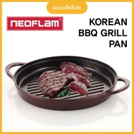 NEOFLAM KOREAN BBQ Grill Pan Red Ruby 26cm