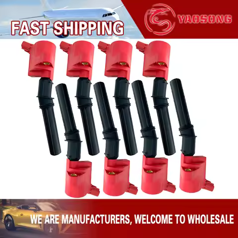 8PCS Ignition coil For Ford Expedition Super Duty F150 F250 F350 E150 E250 E350 E450 4.6L 5.4L 6.8L 