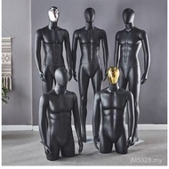 Sitting Model Baking Paint Matte Hollow Model Display j8 People Fake Shopping Mall Black g3 Shelf Cl