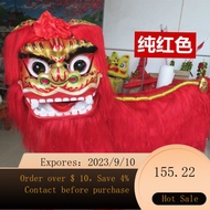🌈New Lion Head Lion Dance Foshan Traditional Lion Dance Crafts Lion Dance Props Set Double Dragon Lion Beijing Lion QTYZ