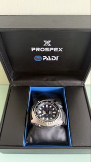 99% New Seiko Watch PADI 潛水風格 | SEIKO Prospex 專業潛水教練協會聯名 PADI 特別版電能潛水錶 SUN065P1