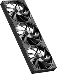 upHere gaming U3K3 PC Fan, 4-Pin PWM 120 mm Fan, High Performance Cooling 1650 RPM Hydraulic Bearing