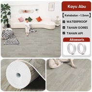 REAIM  KARPET LANTAI VINYL GULUNGAN TEBAL 1.5 MM TIKAR KARPET METERAN 5 /10 M