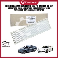 PORSCHE CAYMAN BOXSTER 981 982 718 CARRERA 911 991 CABIN AIR FILTER 99157237100 AIR INTAKE HOUSING P
