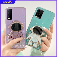 3D Astronaut Holder Case For VIVO Y02 Y16 Y35 Y02S Y22 Y22S Y15A Y15S Y21 Y21S Y11 Y12 Y15 Y17 Y19 Y