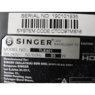 SINGER TLE401 LED TV MAINBOARD - READY STOCK