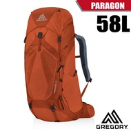 [American GREGORY] Paragon 58 Professional Hiking Backpack (Adjustable Suspension System) _ Ferrous Orange _126845-6397