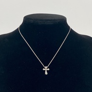 [二手] TIFFANY&Co. Elsa Peretti 小十字架 925 銀項鍊 2.86克