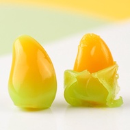 Mango Flavored 3D Soft Candy Peelable Skin Wedding Snacks Children Fruit Candy QQ Juicy Jelly Sugar