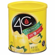 4C Powdered Drink Mix Canisters, Family Sized Bin, Thirst Quenching Flavors, 9 Quarts (Lemonade)