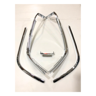 คิ้วบังลมหน้า 1 ชุด 5 ชิ้น For Vespa Sprint Primavera 150