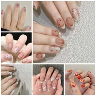 R861-R880 Full Cover Fake Nails Nail Art Tips False Nails 24 Pcs/box