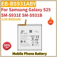 High Quanlity 3.9V 4000mAh Phone Battery EB-BS931ABY For Samsung Galaxy S25 SM-S931E SM-S931B Brand 