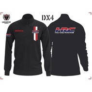 Days Sport Honda HRC Top Jacket DX4 Rider Sweater Track Racing F1 Motorsport Jaket Motor Kain Tebal 