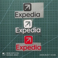 PATCH/BADGE/ EMBLEM EXPEDIA NEW SPONSOR 2023/24 [HIGH QUALITY]