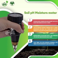 ALAT UKUR KEASAMAN TANAH - PH TANAH - SOIL PH MOISTURE METER