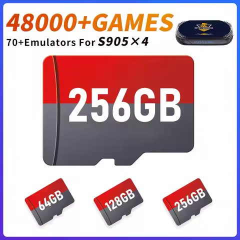 TF Game Card 70+ Emulators with 48000+ Retro Games for PSP/PS1/NDS/N64/DC/SS/MAME Plug & Play for S9