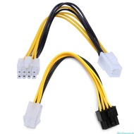 dingdongaa ATX 4-Pin To 8-Pin PC CPU Power Supply Adapter Converter Cable 20cm 7 87in