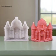 Flexible Silicone Mold Aromatherapy Candle Mold European Castle Candle Mold Silicone Soap Wax Making