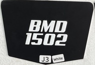 MOTOR NOMBOR PLATE BESI KETUK (TYPE #J) - [PLAT BESI | PLAT ALUMINUM | MOTOR | SUPERBIKE]