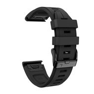 Zenia Quick Release Easy Fit 20mm Soft Silicone Watch Strap Replacement for Garmin Descent Mk2S Mk3 