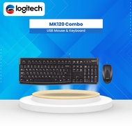 LOGITECH MK120 USB Keyboard and Mouse Combo MK-120