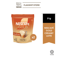 NESCAFE GOLD Creamy Latte 12 sticks 31g Instant Coffee Mix - Bundle of 2