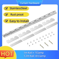 1m  1.2m curtain hanger/pvc curtain strip hanger/stainless steel curtain hanger