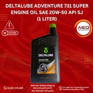 Deltalube Adventure 731 Super Engine Oil SAE 20W-50 API SJ (1 Liter)