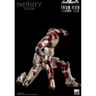 ⚠️ STOCK ! 17.5cm Threezero Marvel Studios The Infinity Saga Iron Man DLX Mark 42