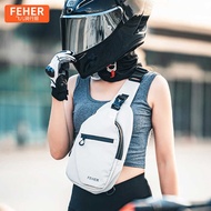 FEHER FEHER Motorcycle Riding Shoulder Bag Motorcycle Rainproof Backpack Urban Casual Men Women Mess