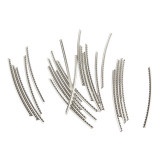 24pcs 2.0mm Silver Acoustic Guitar Fret Wire Fretwire Fit for Acoustic Guit