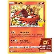Ho-oh 001/025 / Holo Rare - 25th Celebrations | Pokemon Card PTCG | English |